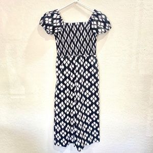 Janie and Jack Black and White Romper